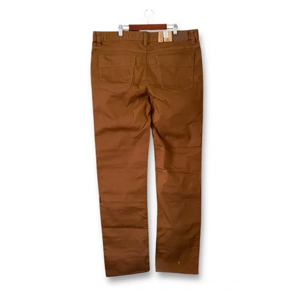 Prana Bridger Straight Leg Jeans Sepia NWT Size 38 x 36